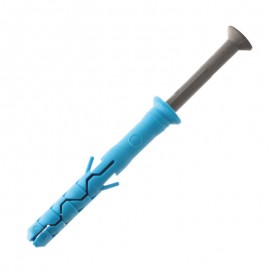 Hammer fixing -reinforced nylon- flat head