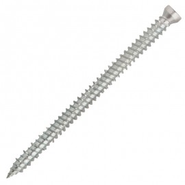 Concrete screw - zinc plated- reduced head