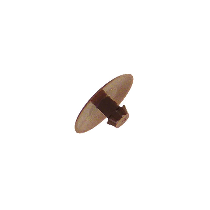 Brown cap (RAL 8014) for concrete screw VFD