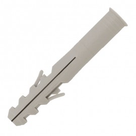 Rimmed nylon plug for eye