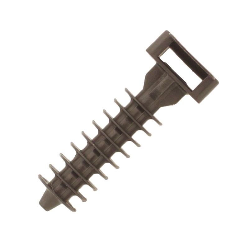 flanged screw anchor for cable ties