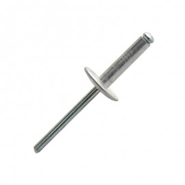 standard blind rivet - alu/steel - extra large head