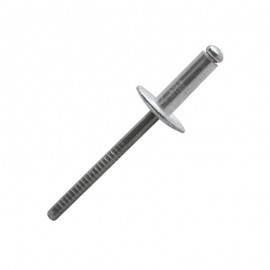 standard blind rivet - alu/stainless steel A2 - large head