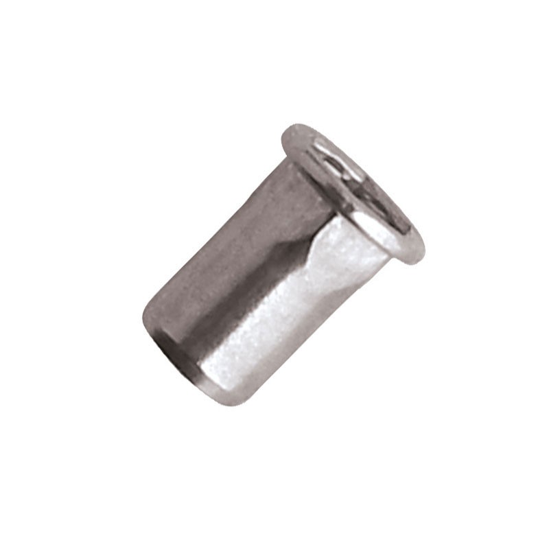 blind rivet nut - Hexagon body - stainless steel A2 - cylindrical head