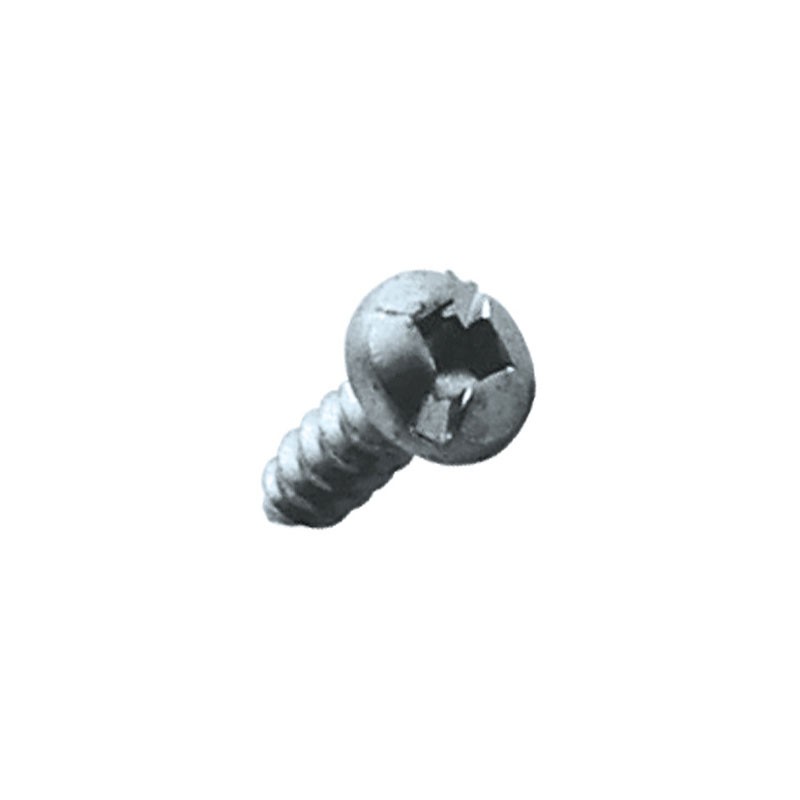 screw, cylindrical slotted head,  Dacromet steel