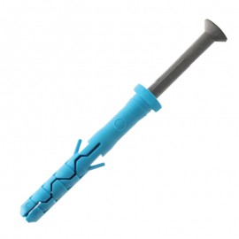 Hammer fixing -reinforced nylon- round head