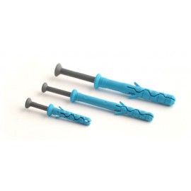 Hammer fixing -reinforced nylon- round head