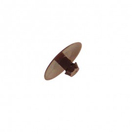 Brown cap (RAL 8014) for concrete screw BTS