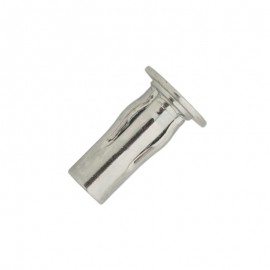 slotted multi grip nut - zinc plated steel - flanged head