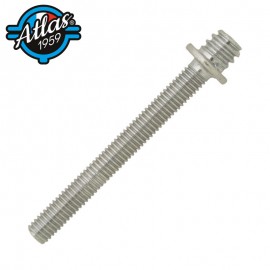 bracket screw for metal - with flange