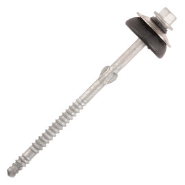 Vis bac acier - sommet de nervure - support bois - TH