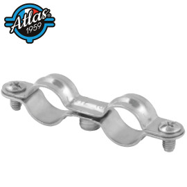 standard double pipe clip