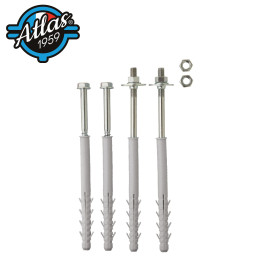 for fixing water heaters onto insulation
